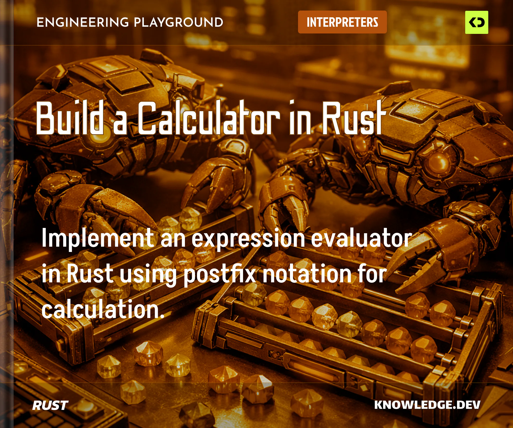 Calculator in Rust cover