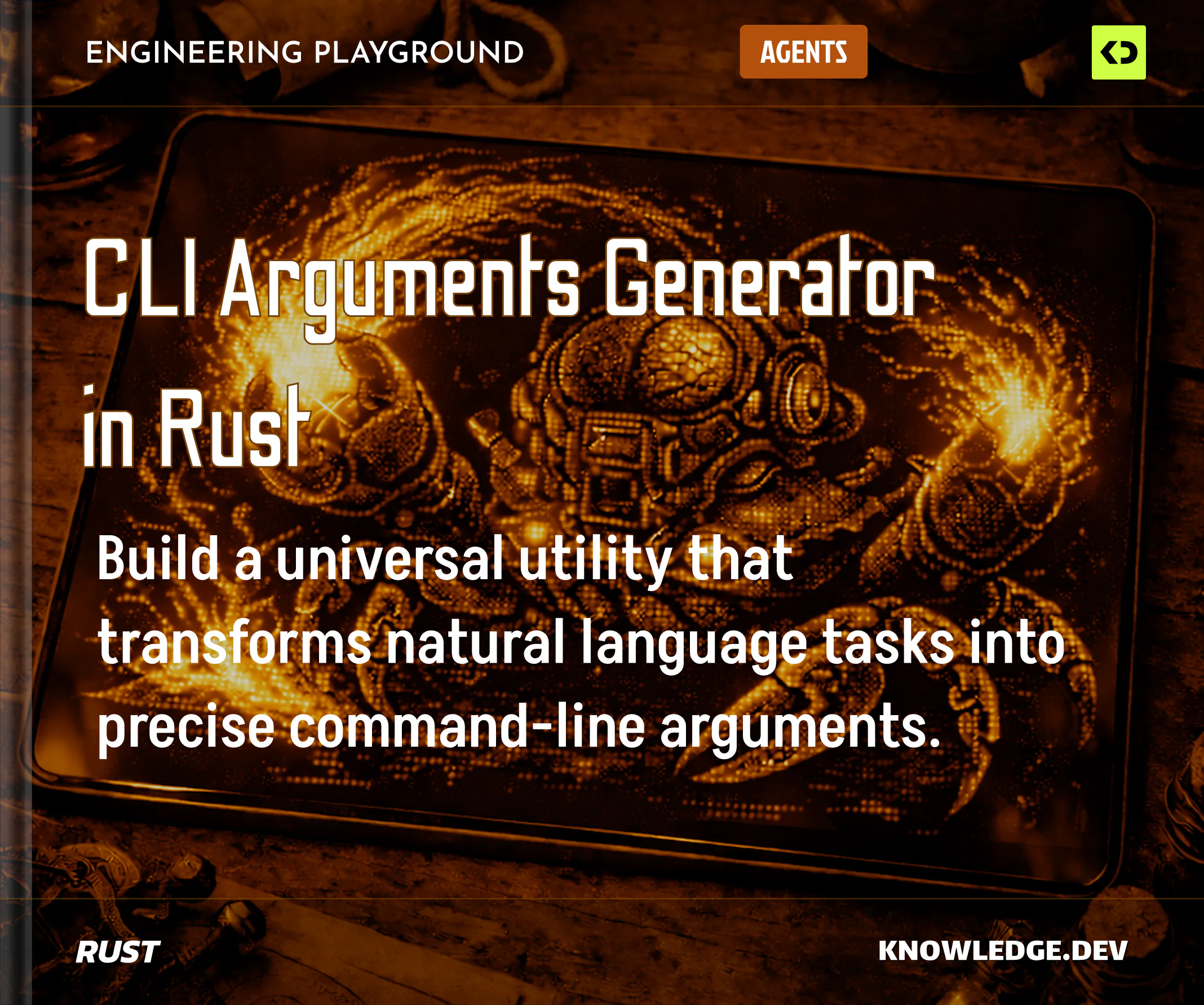 CLI Arguments Generator in Rust cover